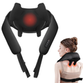 6D Deep Tissue Neck & Shoulder Massager with Heat – Hands-Free, Cordless | MASGRE U22