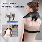 6D Deep Tissue Neck & Shoulder Massager with Heat – Hands-Free, Cordless | MASGRE U22