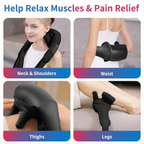 6D Deep Tissue Neck & Shoulder Massager with Heat – Hands-Free, Cordless | MASGRE U22