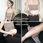 6D Deep Tissue Neck & Shoulder Massager with Heat – Hands-Free, Cordless | MASGRE U20