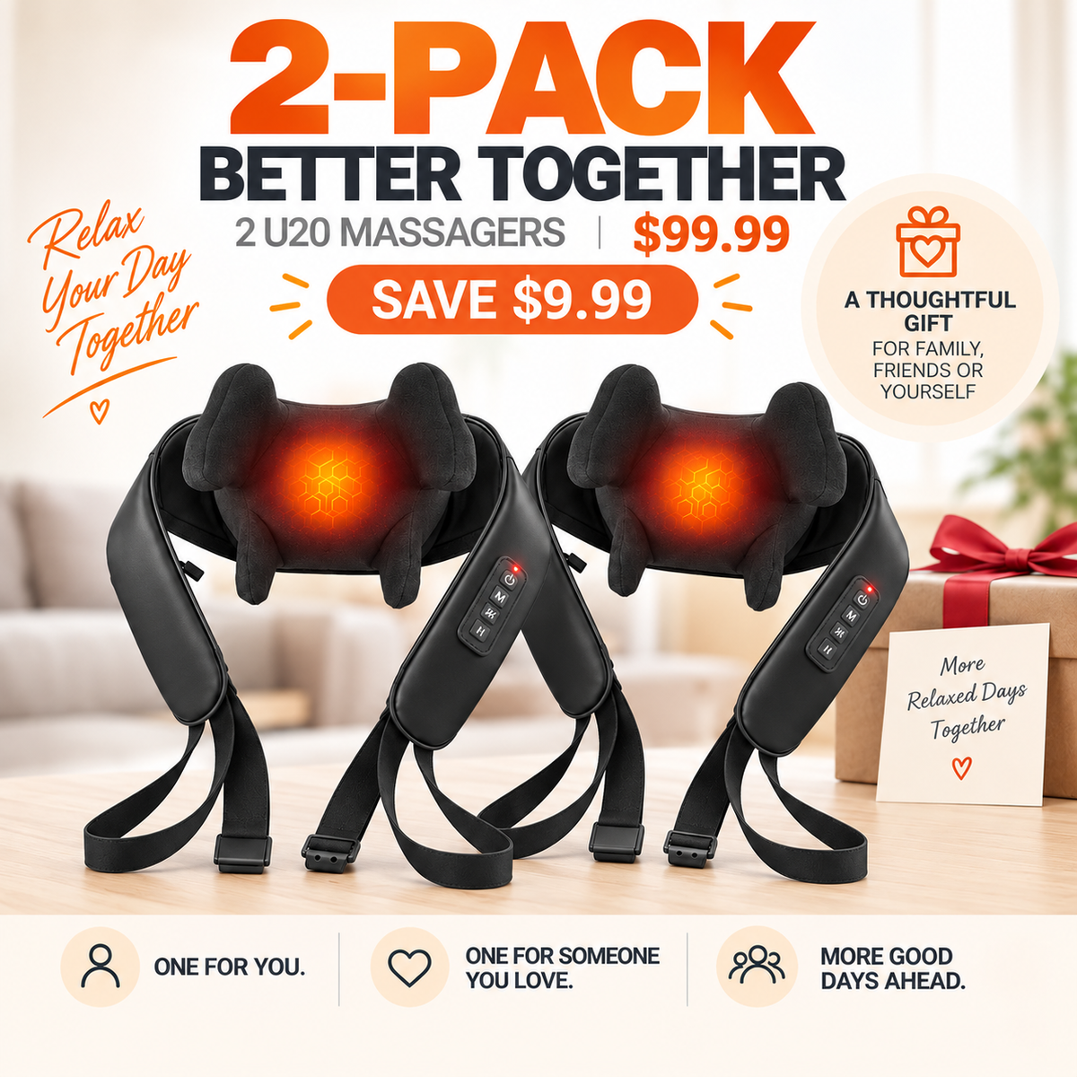 MASGRE U20 6D Neck & Shoulder Massager
